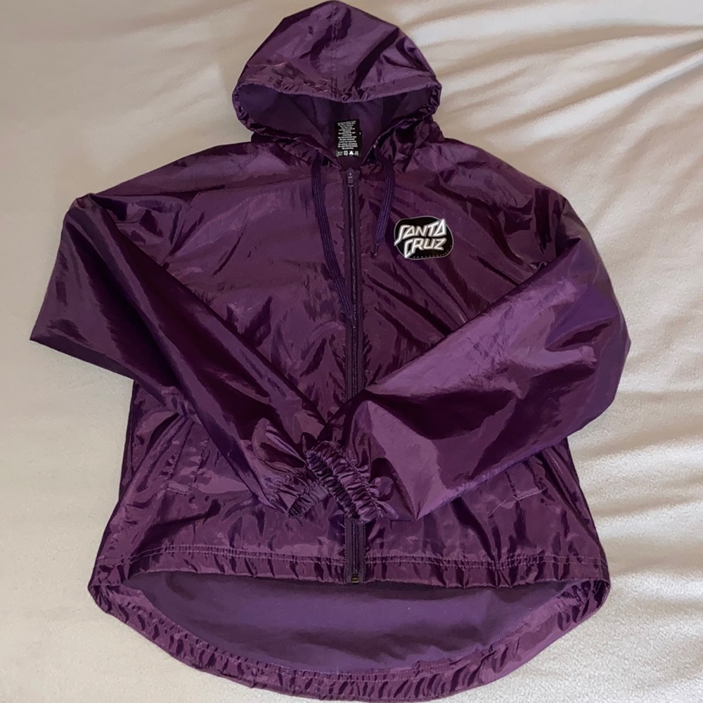 Nwot Santa Cruz Windbreak/Rain jacket Womens Small